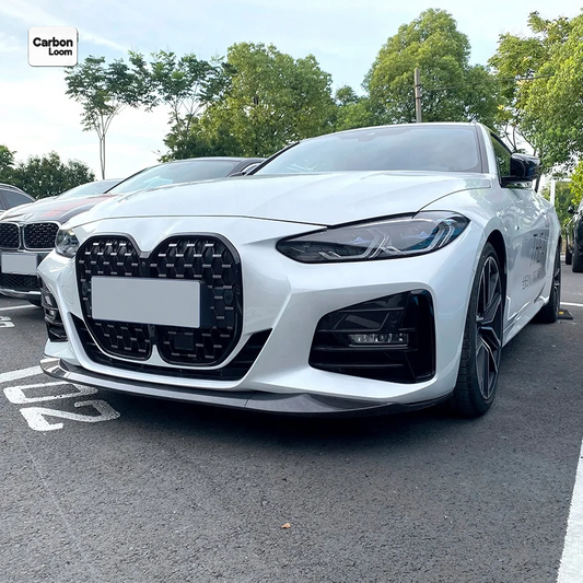 BMW 4 Series Coupe G22 Carbon Fiber Front Lip Y:2020-2025
