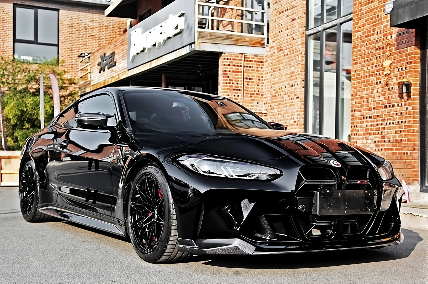 BMW M4 G82 Carbon Fiber Side Skirts Y: 2020-2025