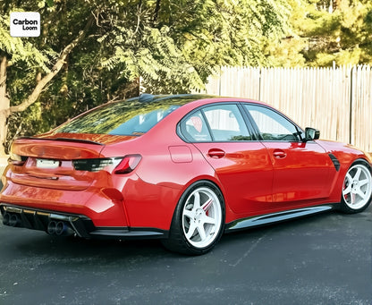 BMW M3 G80 Carbon Fiber Side Skirts Y:2020-2025