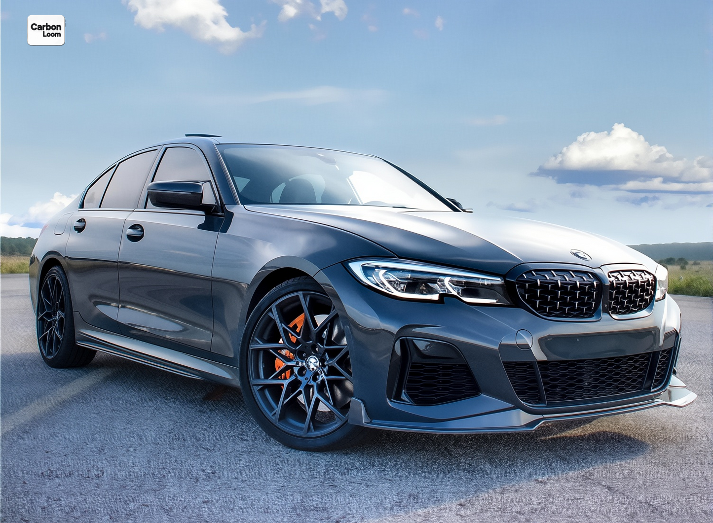 BMW 3 Series G20 Carbon Fiber Side skirt Y:2020-2025