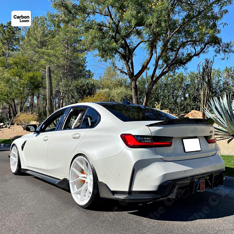 BMW M3 G80 Carbon Fiber Trunk Lip Y:2020-2025