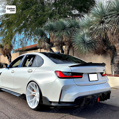 BMW M3 G80 Carbon Fiber Trunk Lip Y:2020-2025