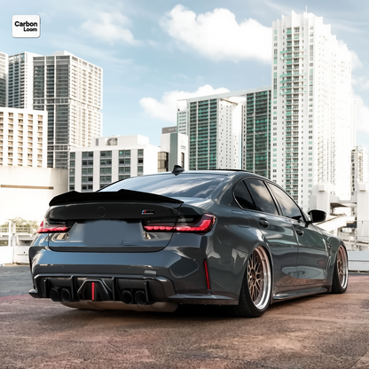 BMW 3 Series G20 Carbon Fiber Trunk Lip Y:2020-2025