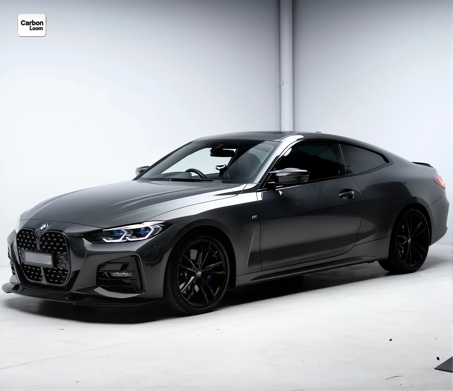 BMW 2 Series G42 Carbon Fiber Rearview Side Wing Mirror Cover Caps Y:2021-2025