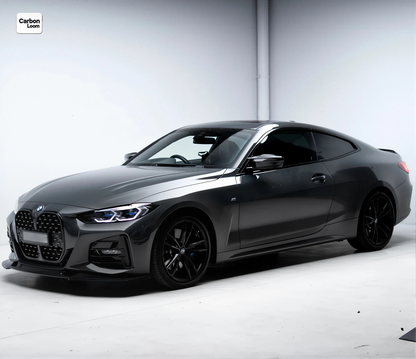 BMW 2 Series G42 Carbon Fiber Rearview Side Wing Mirror Cover Caps Y:2021-2025