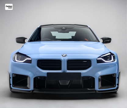 BMW 2 Series G42 Carbon Fiber Rearview Side Wing Mirror Cover Caps Y:2021-2025