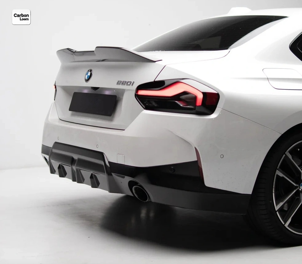 BMW 2 Series G42 M Performance Carbon Fiber Rear Diffuser Y:2021-2025