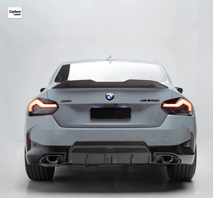 BMW 2 Series G42 M Performance Carbon Fiber Rear Diffuser Y:2021-2025