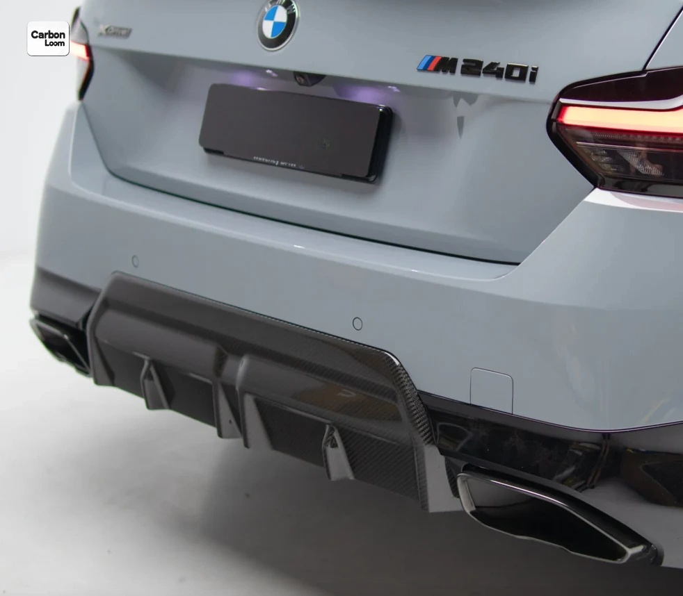 BMW 2 Series G42 M Performance Carbon Fiber Rear Diffuser Y:2021-2025