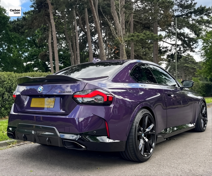 BMW 2 Series G42 M Performance Carbon Fiber Rear Diffuser Y:2021-2025