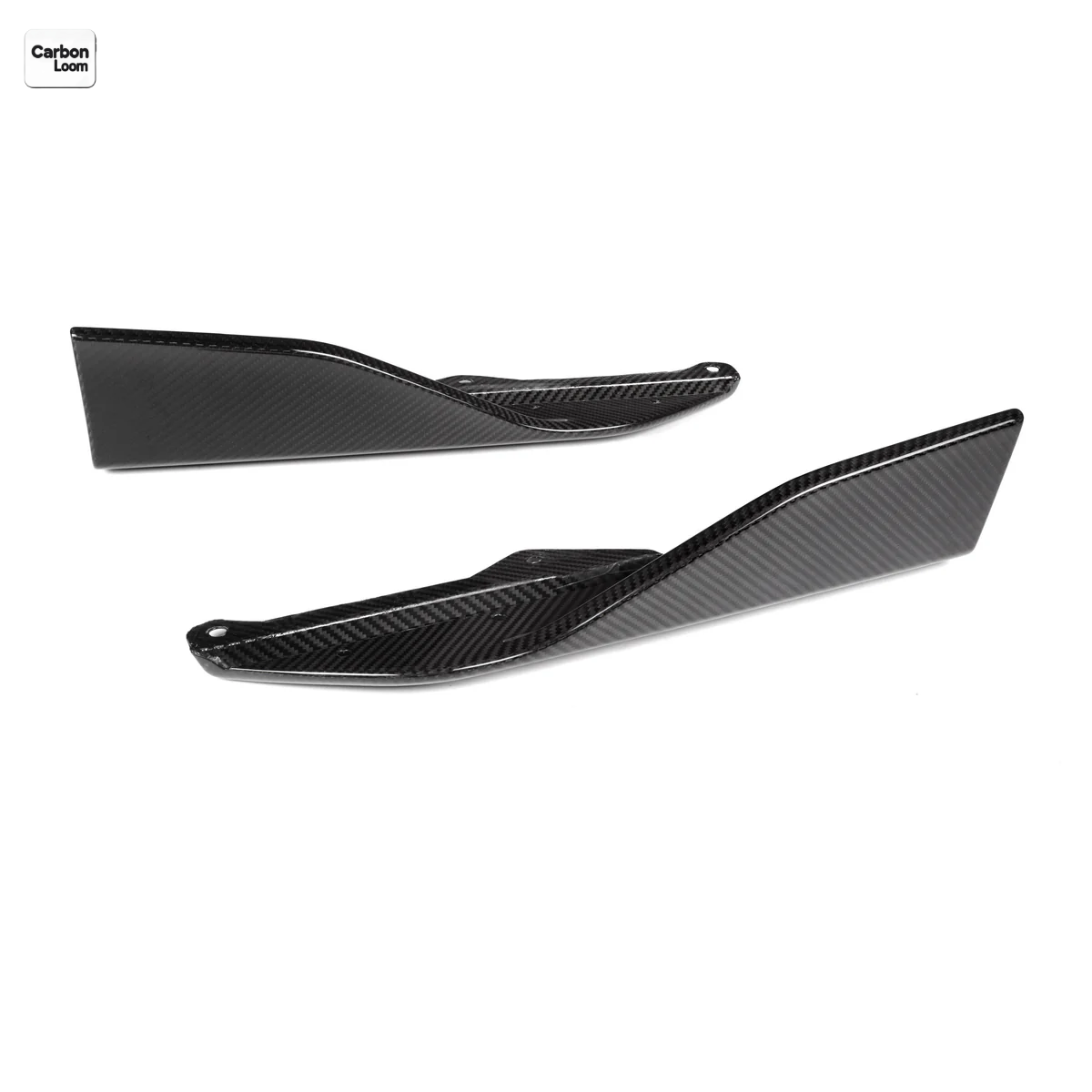 after market carbon fiber side skirts, M performance style for BMW 2 series G42, front