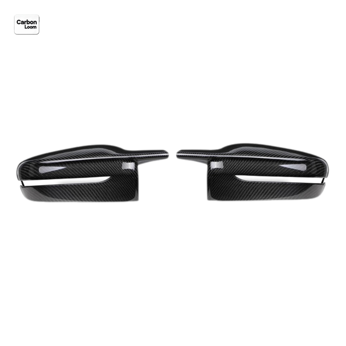 BMW M3 G80 Carbon Fiber Rearview Side Wing Mirror Cover Caps Y:2020-2025