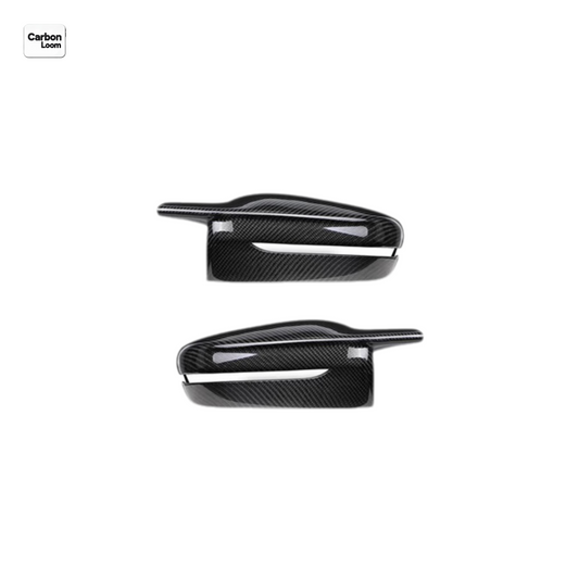BMW M340i G20 Carbon Fiber Rearview Side Wing Mirror Cover Caps Y:2021-2025