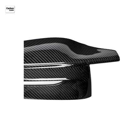 BMW 330i G20 Carbon Fiber Rearview Side Wing Mirror Cover Caps Y:2021-2025