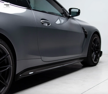 BMW M4 G82 Carbon Fiber Side Skirts Y: 2020-2025