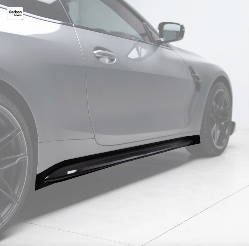 BMW M4 G82 Carbon Fiber Side Skirts Y: 2020-2025