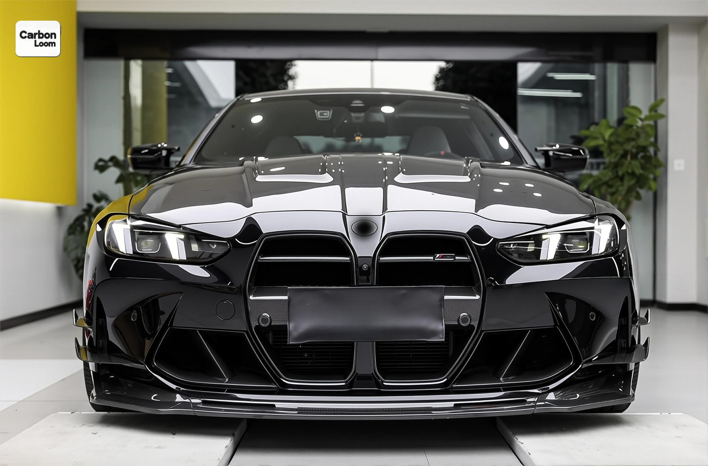 BMW M4 G82 Carbon Fiber Front Lip Y:2020-2025