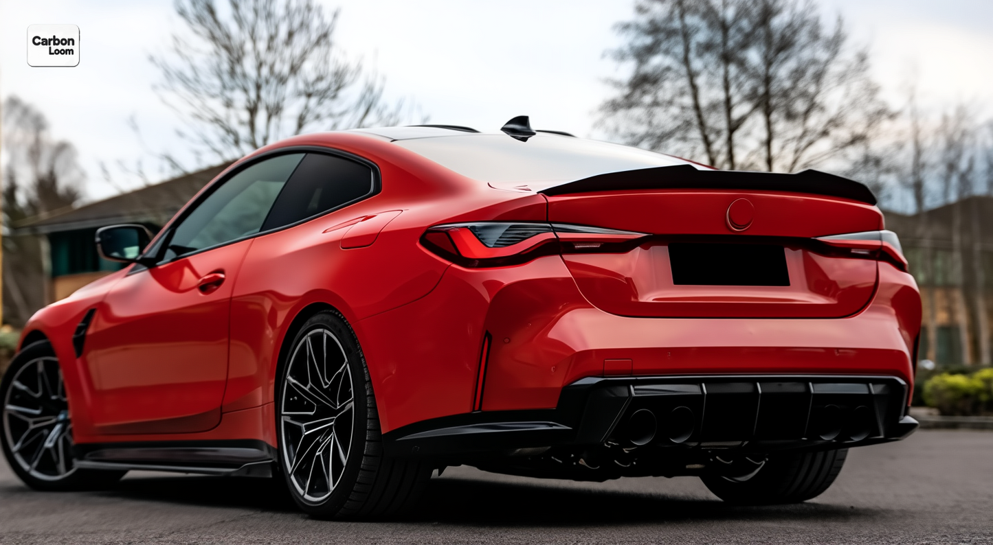 BMW M4 G82 Carbon Fiber Trunk Lip Y:2020-2025