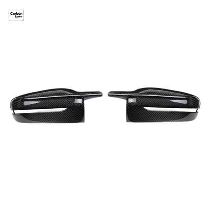 BMW M4 G82 Carbon Fiber Rearview Side Wing Mirror Cover Caps Y:2020-2025