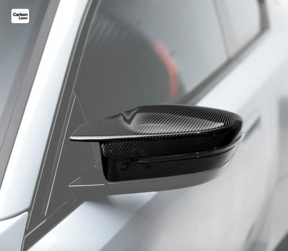 BMW M2 G87 Carbon Fiber Rearview Side Wing Mirror Cover Caps Y:2021-2025