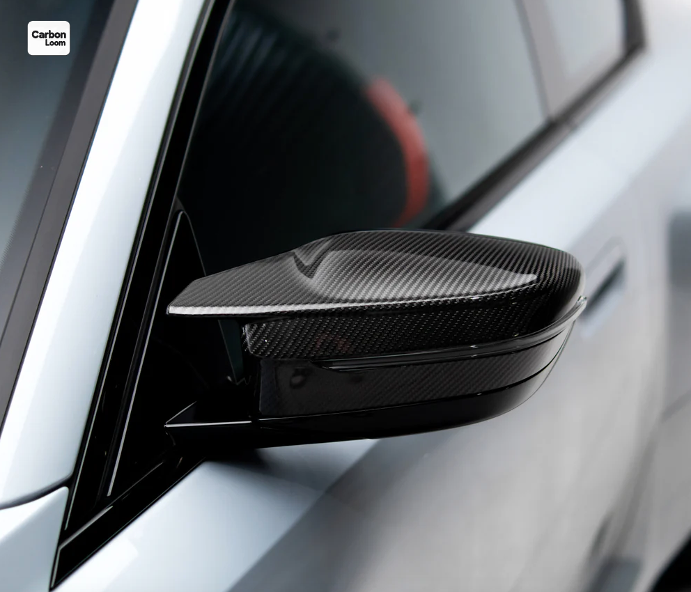 BMW M2 G87 Carbon Fiber Rearview Side Wing Mirror Cover Caps Y:2021-2025