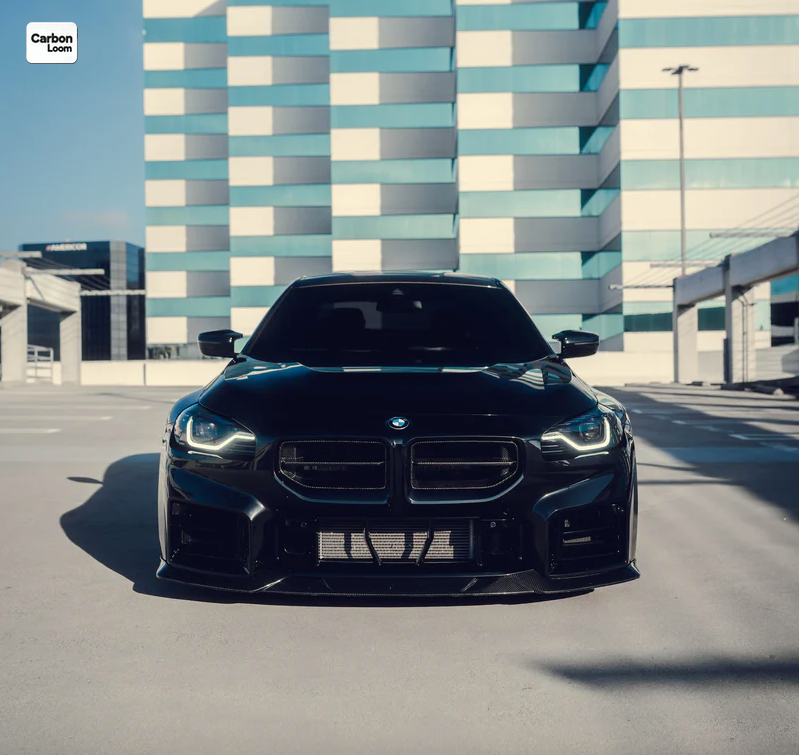 BMW M2 G87 Carbon Fiber Rearview Side Wing Mirror Cover Caps Y:2021-2025