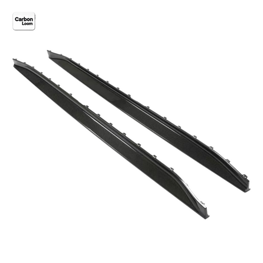 BMW M3 G80 Carbon Fiber Side Skirts Y:2020-2025