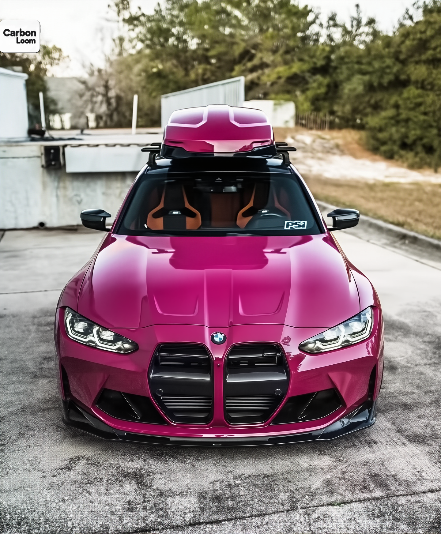 BMW M3 G80 Carbon Fiber Front Lip Y:2020-2025