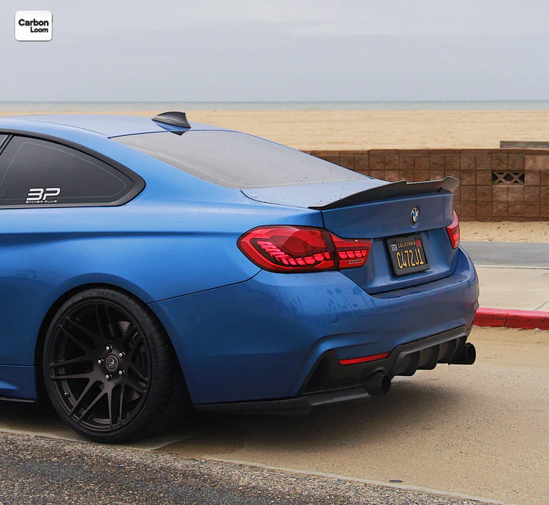 BMW 4-series Coupe F32 Carbon Fiber Trunk Lip Y:2013-2019