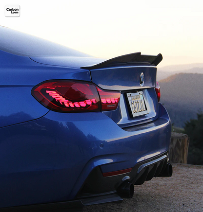 BMW 4-series Coupe F32 Carbon Fiber Trunk Lip Y:2013-2019