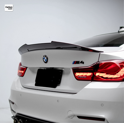 BMW M4 F82 Carbon Fiber Trunk Lip Y:2013-2019