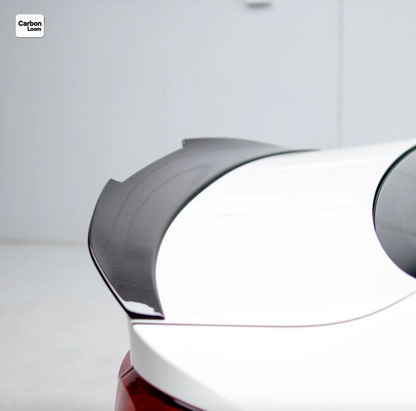 BMW M4 F82 Carbon Fiber Trunk Lip Y:2013-2019