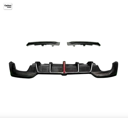 BMW 3 Series G20 Carbon Fiber Rear Diffuser Y:2019-2022