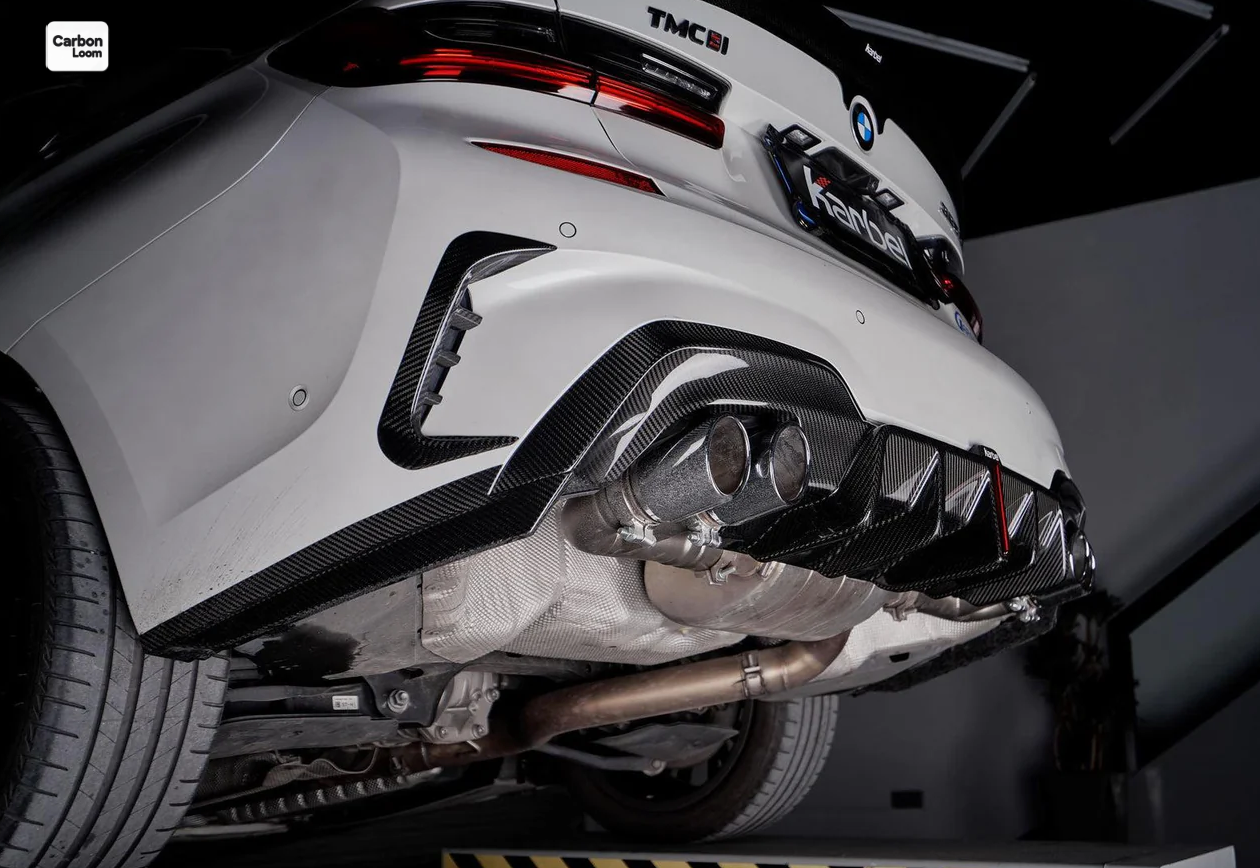 BMW 3 Series G20 Carbon Fiber Rear Diffuser Y:2019-2022