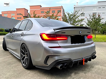 BMW 3 Series G20 Carbon Fiber Rear Diffuser Y:2019-2022