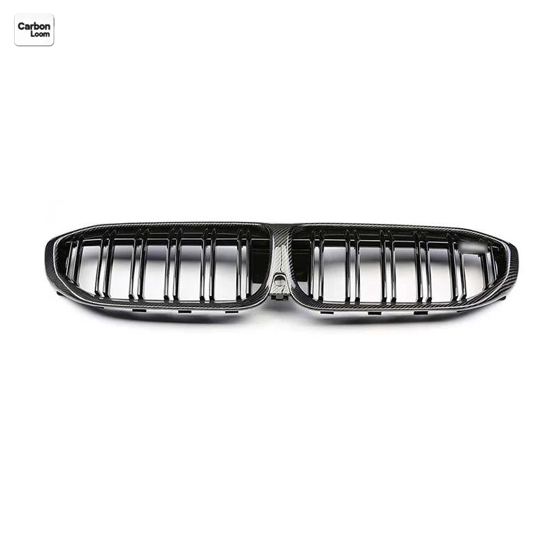 BMW 3 Series G20 Carbon Fiber Dual Slat Front Grille Y:2021-2025