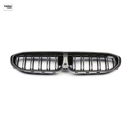 BMW 3 Series G20 Carbon Fiber Dual Slat Front Grille Y:2021-2025