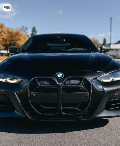 BMW 4 Series Coupe G22 Carbon Fiber Front Grille Y:2020-2025