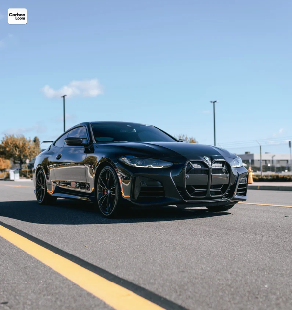 BMW 4 Series Coupe G22 Carbon Fiber Front Grille Y:2020-2025