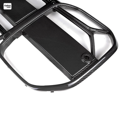 BMW 4 Series Coupe G22 Carbon Fiber Front Grille Y:2020-2025