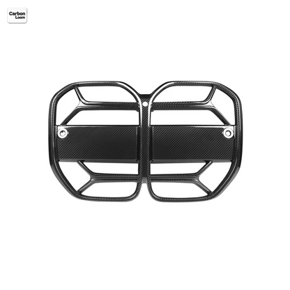 BMW 4 Series Coupe G22 Carbon Fiber Front Grille Y:2020-2025
