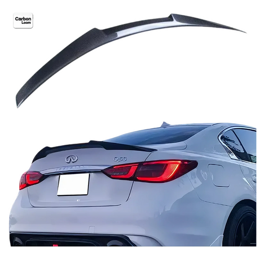 INFINITI Q50/Q50s Carbon Fiber Spoiler Y:2014-2024