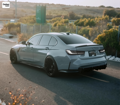 BMW M3 G80 Carbon Fiber Side Skirts Y:2020-2025