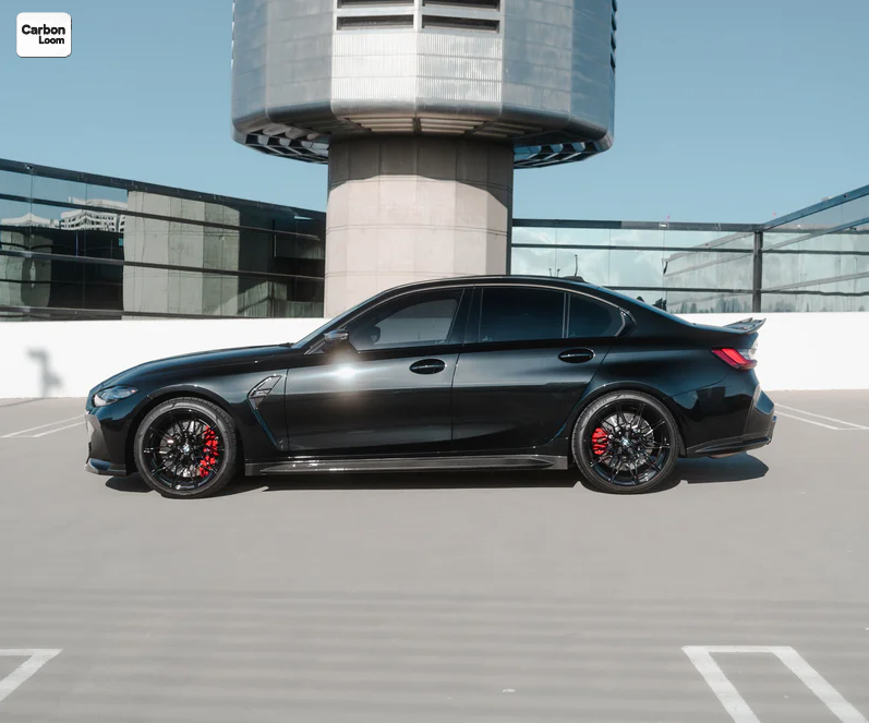 BMW M3 G80 Carbon Fiber Side Skirts Y:2020-2025