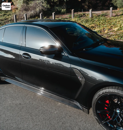 BMW M3 G80 Carbon Fiber Side Skirts Y:2020-2025