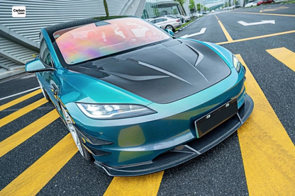 Tesla New Model 3 Carbon Fiber Front lip Y:2024-2025