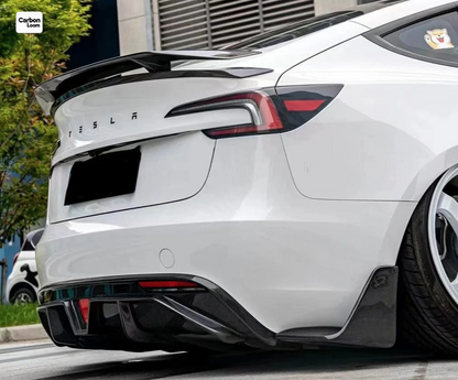 Tesla New Model 3 Carbon Fiber Rear Diffuser Y:2024-2025