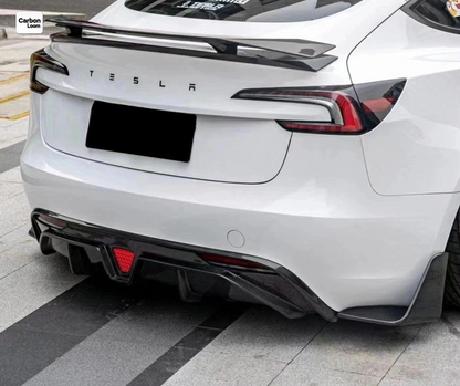 Tesla New Model 3 Carbon Fiber Rear Diffuser Y:2024-2025