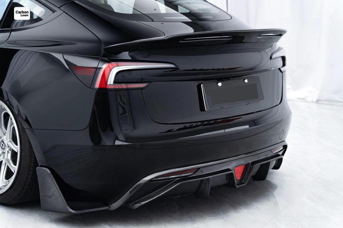 Tesla New Model 3 Carbon Fiber Rear Diffuser Y:2024-2025