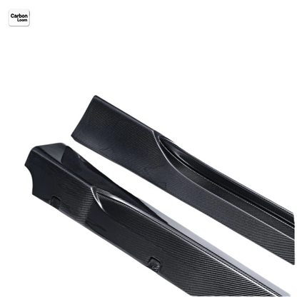Tesla New Model 3 Carbon Fiber Side Skirts Y:2024-2025